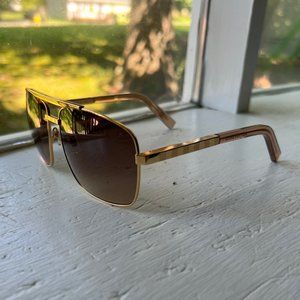 Louis Vuitton Attitude Men's Gold Sunglasses